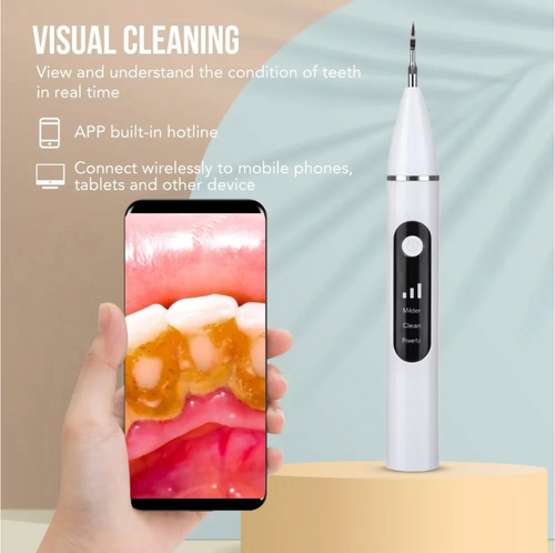 Visual Ultrasonic Tooth Cleaner Dental Scaler Remove Plaque Tartar Calculus USA