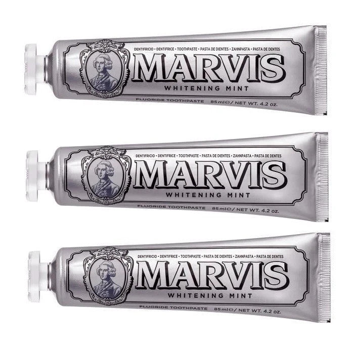 MARVIS whitening toothpaste for smokers 85 ml x3 pc Free Shipping